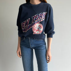 1989 New York Yankees Single V Super Collectible Sweatshirt - Soft and Wonderful