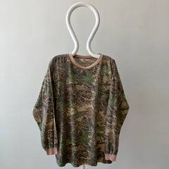 1980s/90s Realtree Camo Long Sleeve T-Shirt - !!!!!