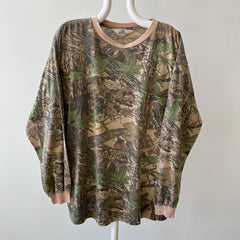 1980s/90s Realtree Camo Long Sleeve T-Shirt - !!!!!