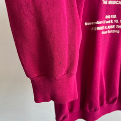 1980s Snoopy The Musical Sweatshirt with Lots of Details