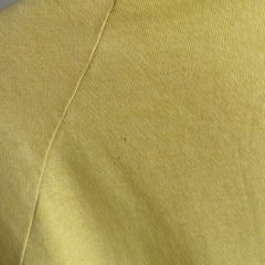 1980s Cut Sleeve Snap Up Lemon Balm Sweatshirt