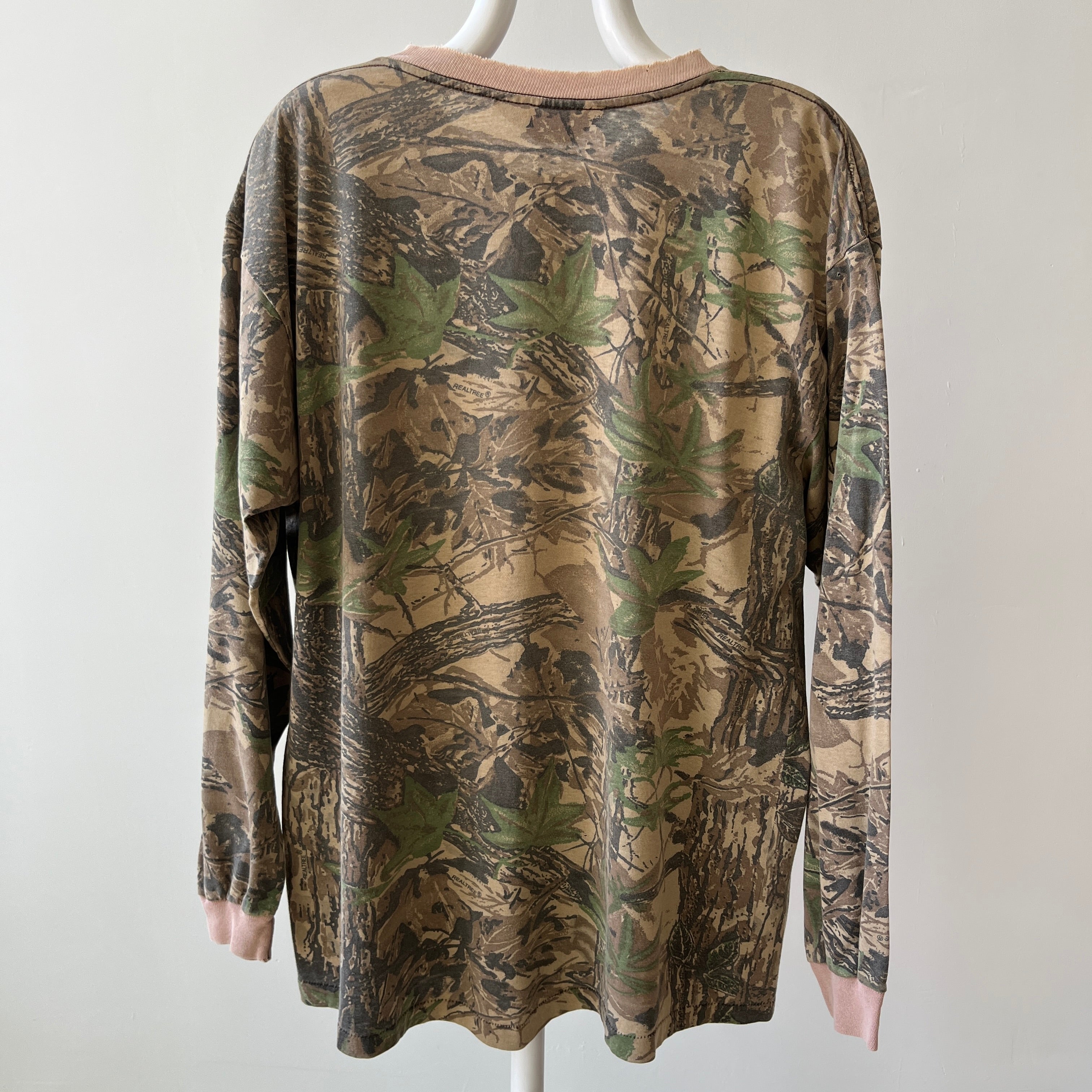 1980s/90s Realtree Camo Long Sleeve T-Shirt - !!!!!