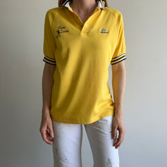 1970s Prima Donna Super Cool Jersey Knit Polo Shirt