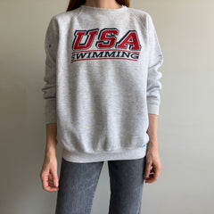 1980s USA Swimming Sweatshirt by Discus