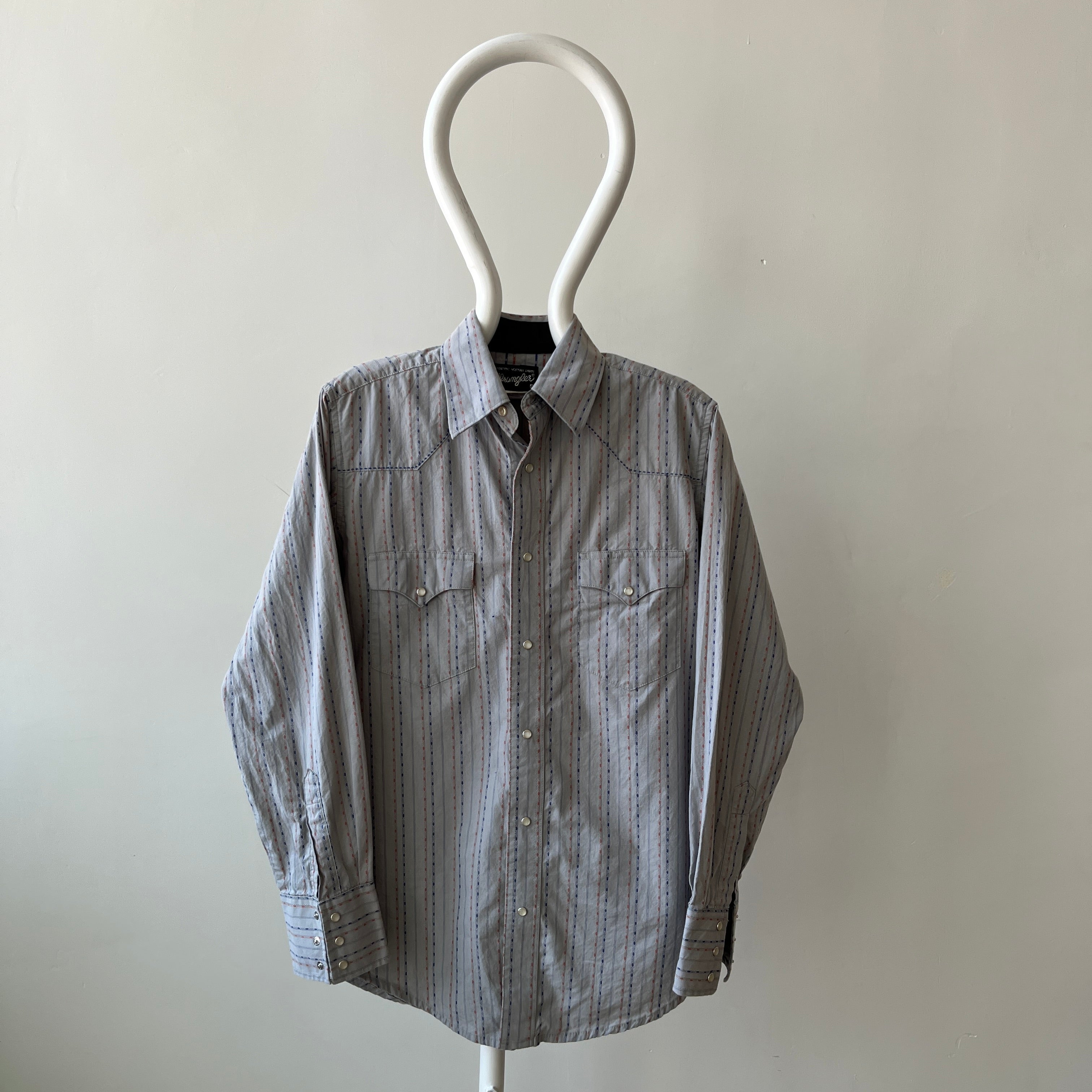1980's Wrangler Western Button-Up Shirt