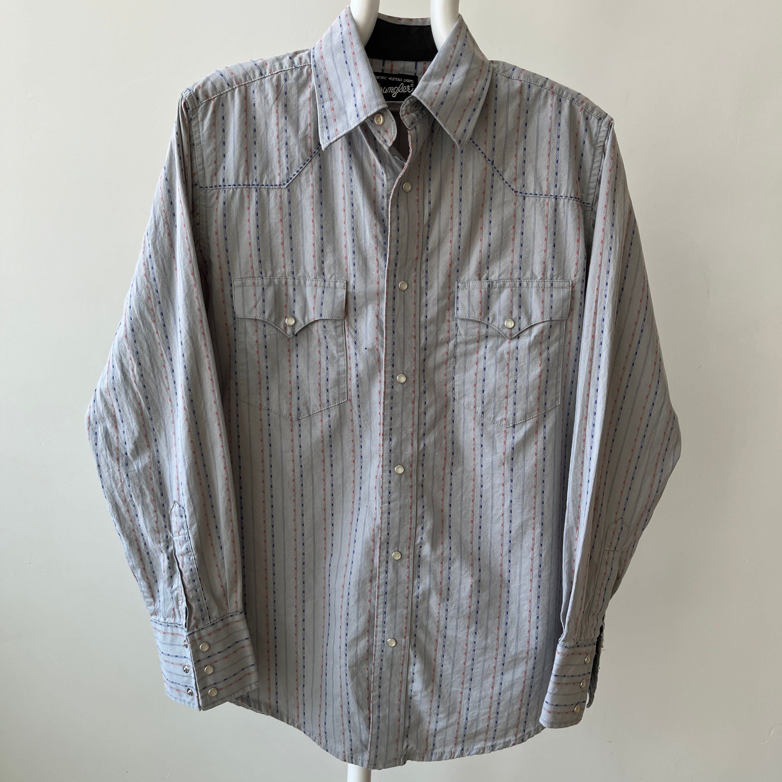 1980's Wrangler Western Button-Up Shirt