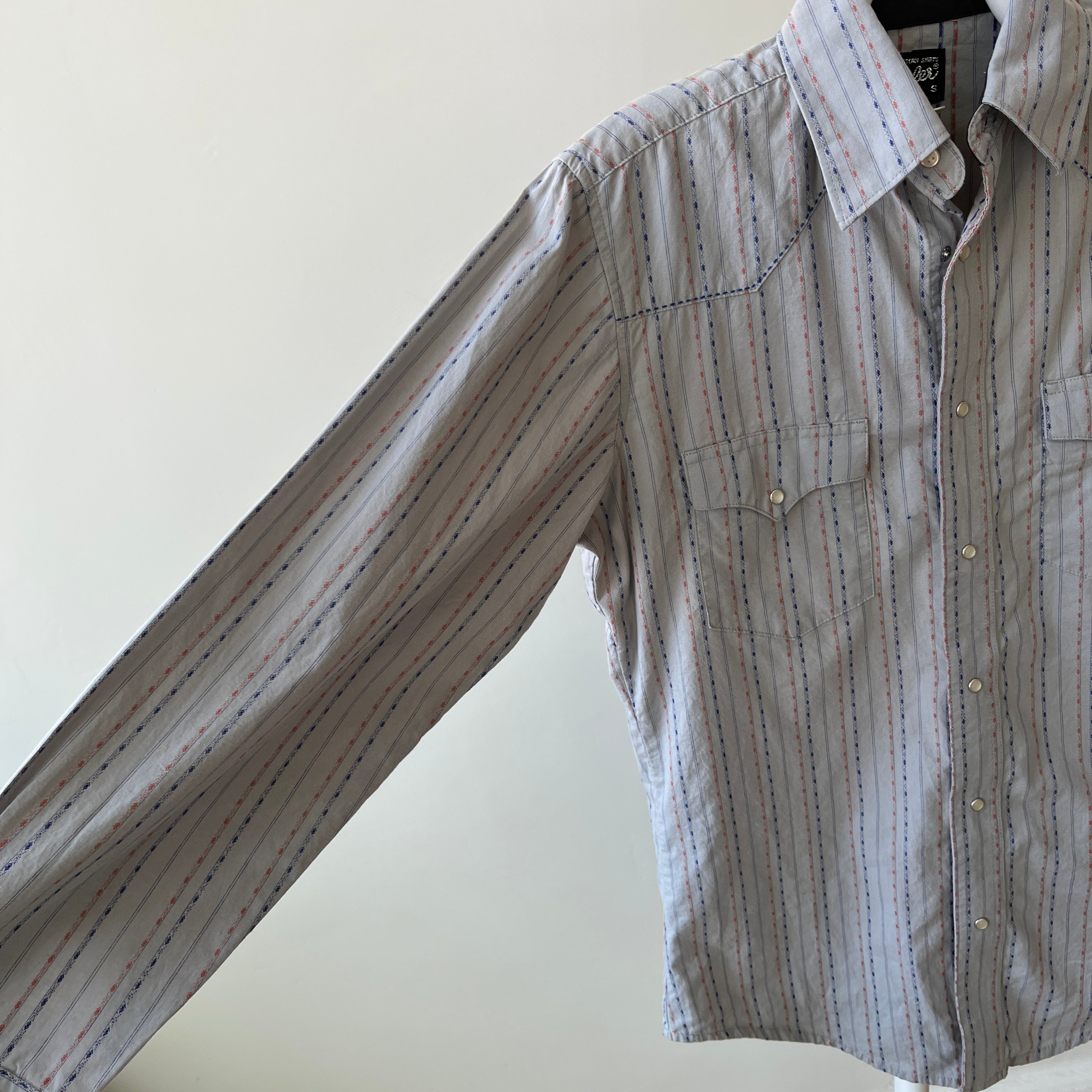 1980's Wrangler Western Button-Up Shirt