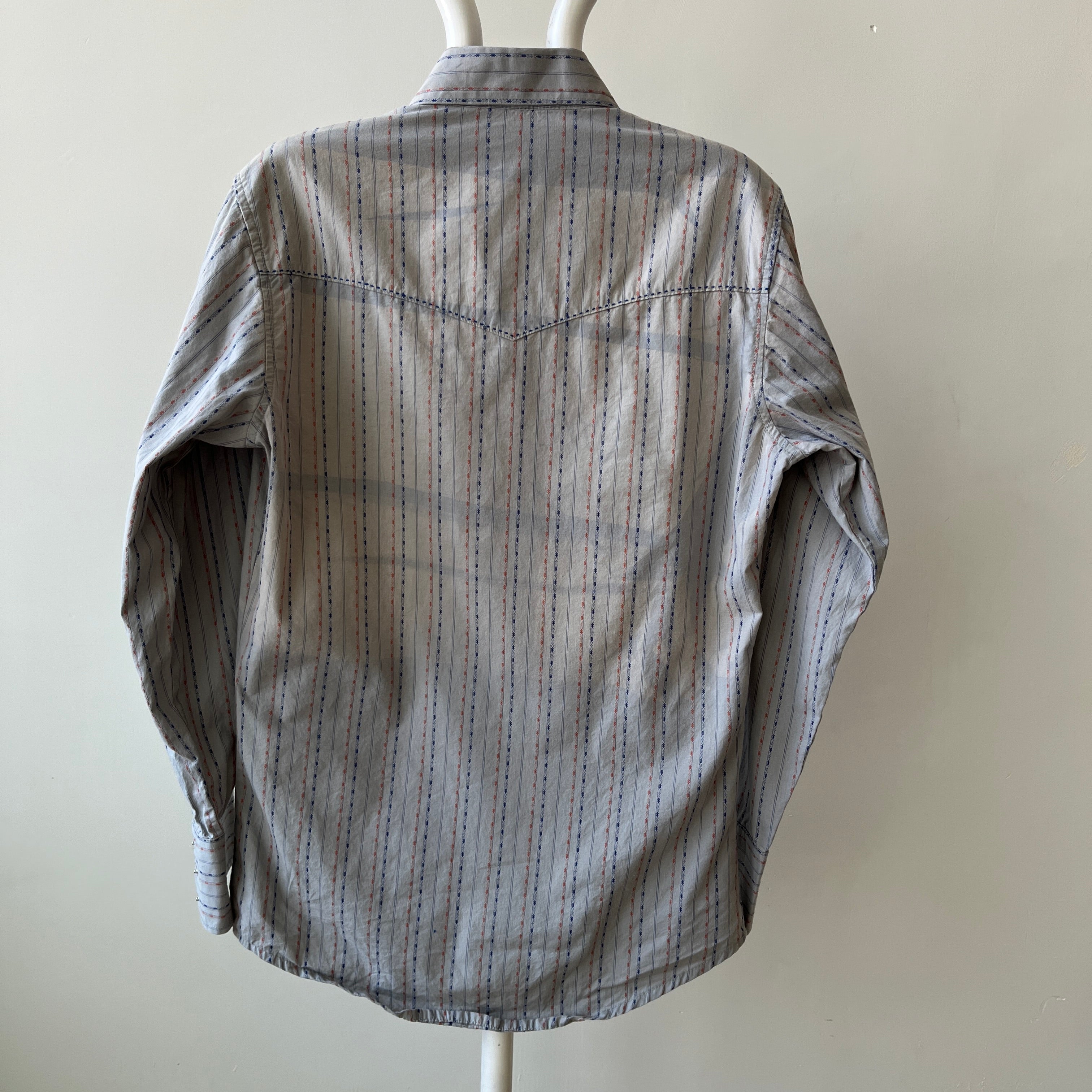 1980's Wrangler Western Button-Up Shirt