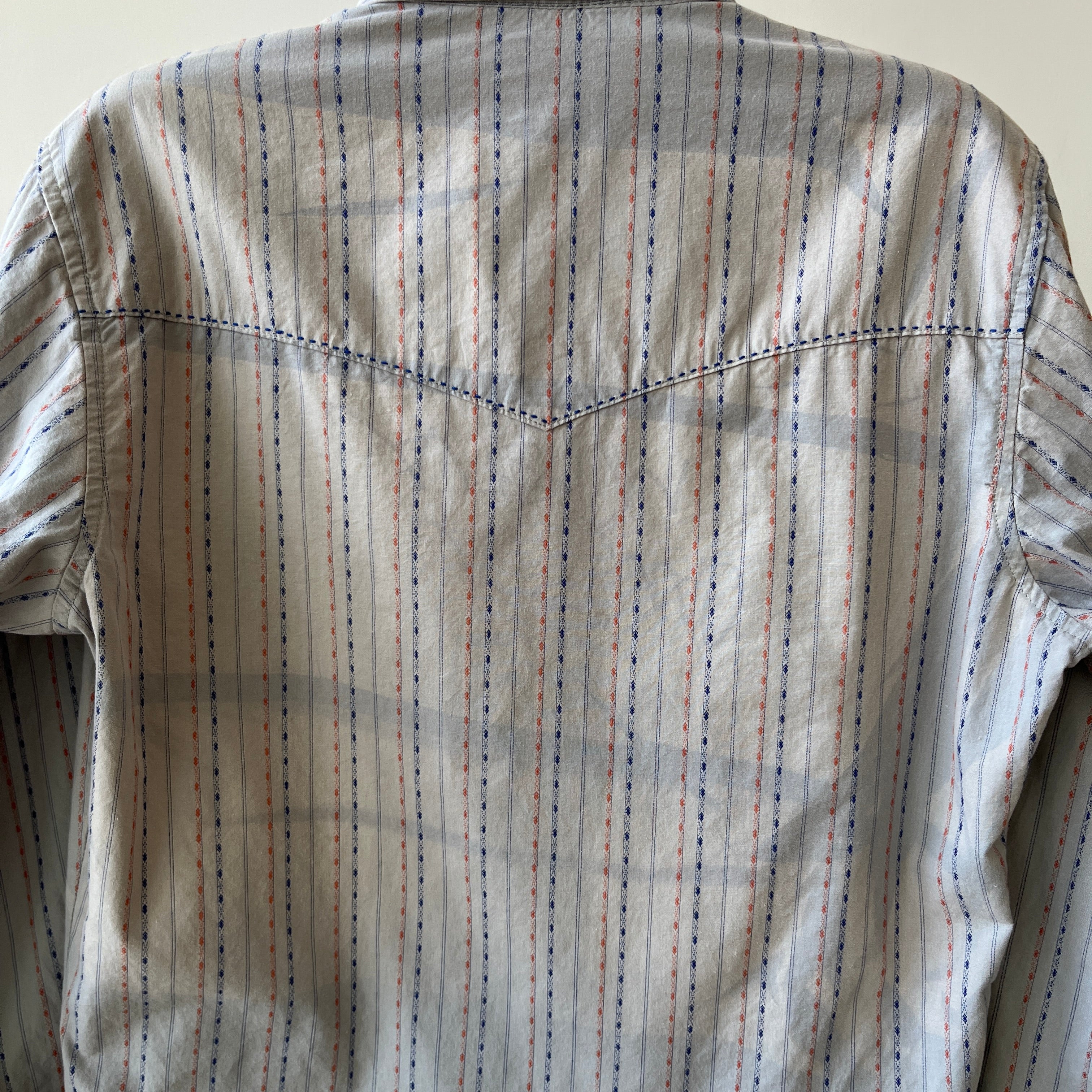 1980's Wrangler Western Button-Up Shirt