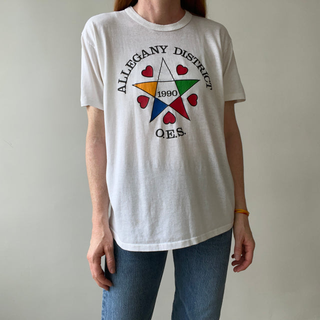1990 Allegany District O.E.S. T Shirt