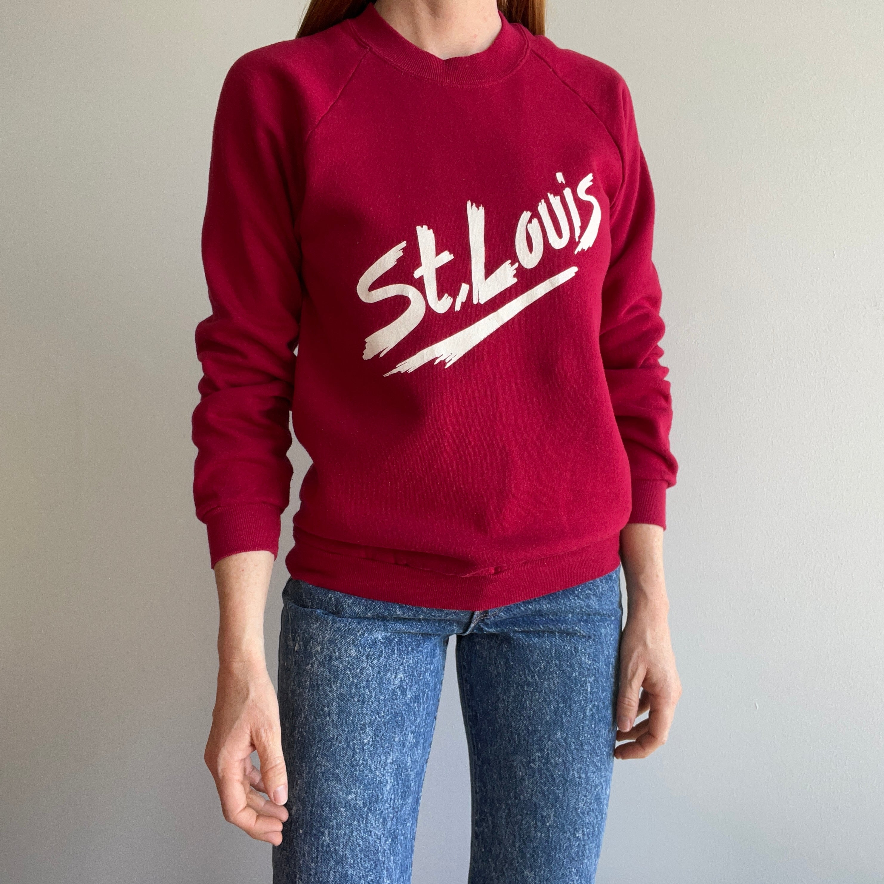 1980s St. Louis Barely Worn Sweatshirt