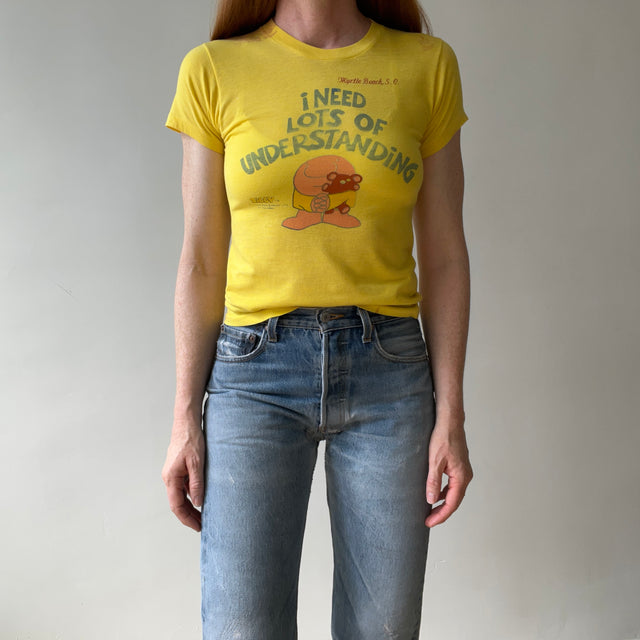1979 I Need Lots Of Understanding T Shirt
