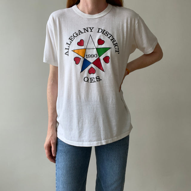 1990 Allegany District O.E.S. T Shirt