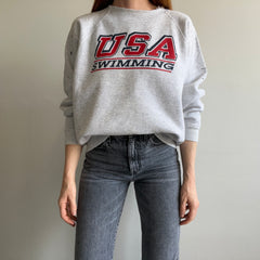 1980s USA Swimming Sweatshirt by Discus