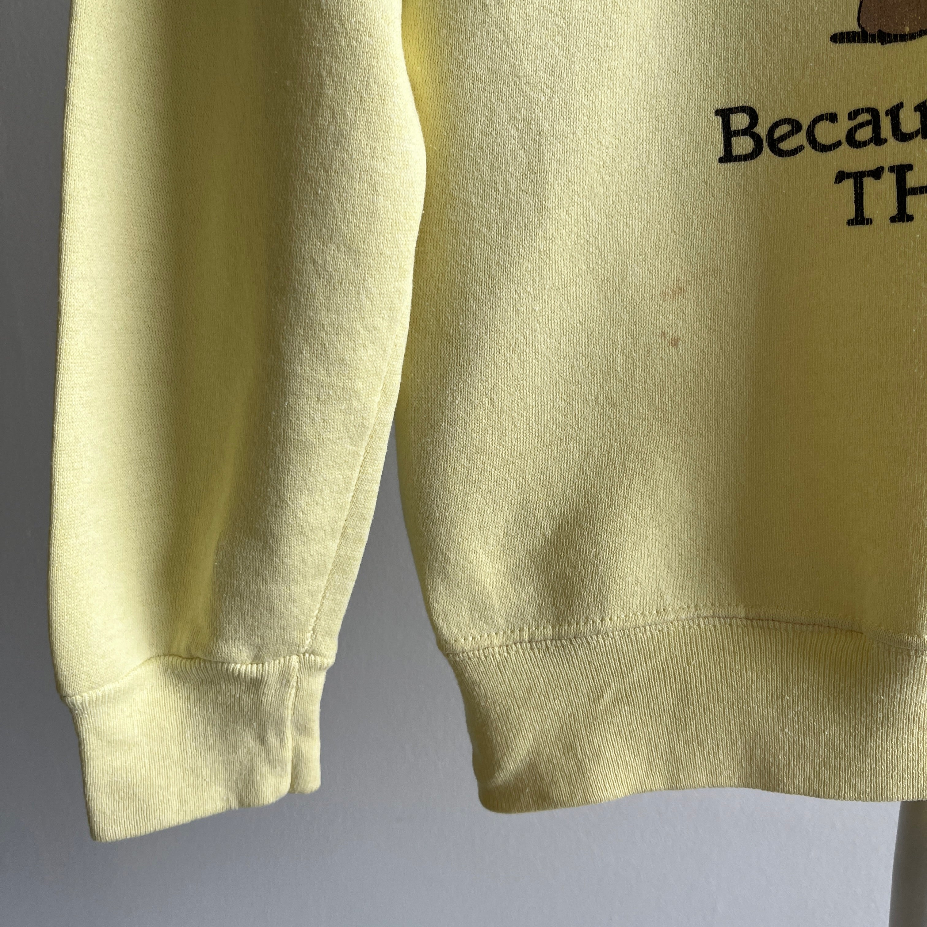 1980s Because I'm The Mom, That's Why Sweatshirt