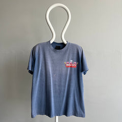 1990s Brew City BBQ Milwaukee, Wisconsin Ultra Sun Faded T-Shirt