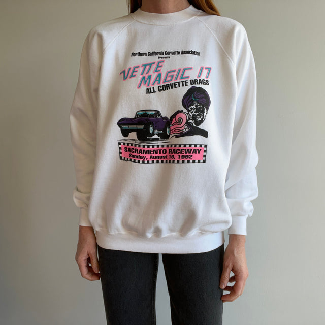 1992 Northern California Vette Magic 17 Sacramento Raceway Sweatshirt