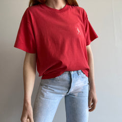 1980s British (?) Gentleman Random Faded Red T-Shirt