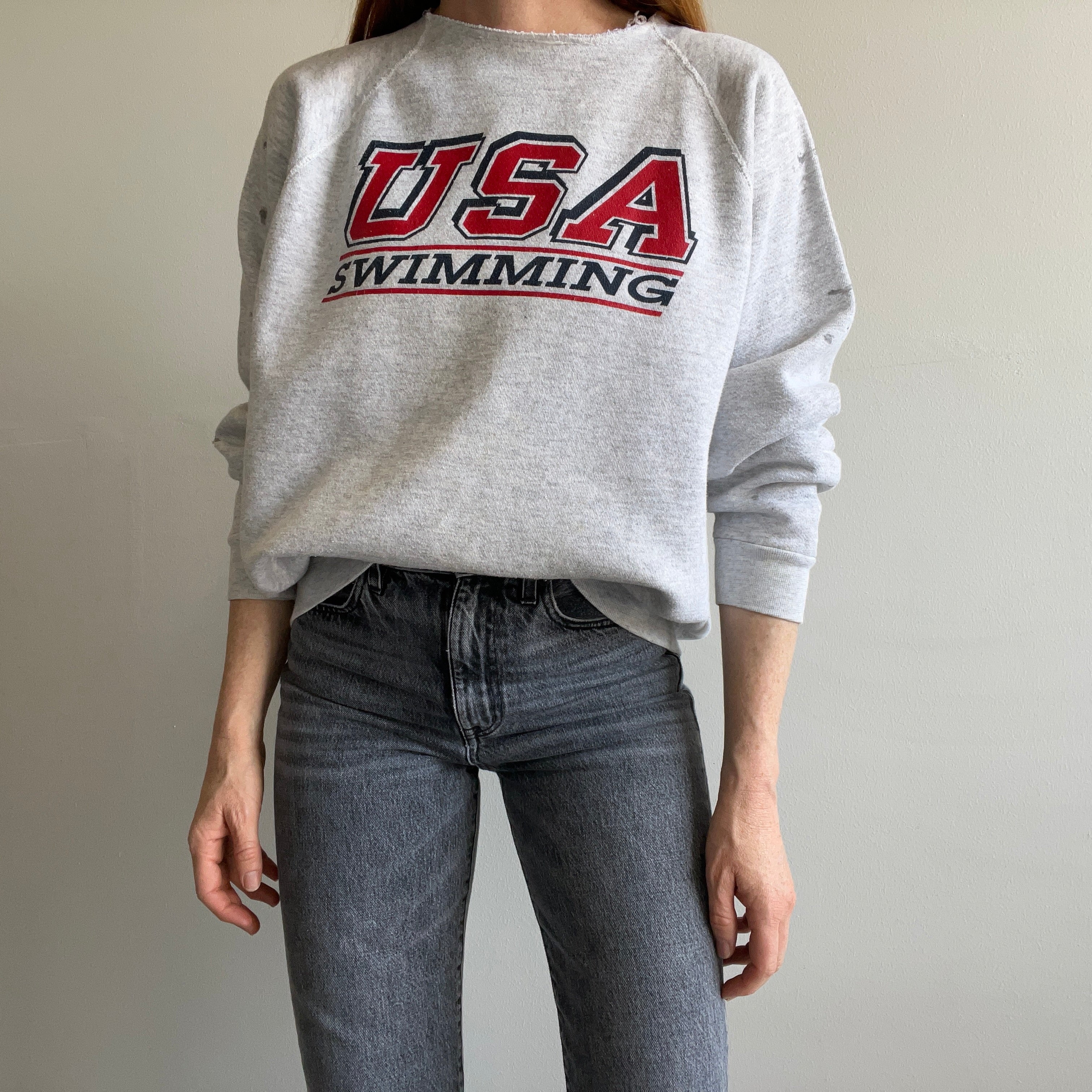 Usa hotsell swimming sweatshirt