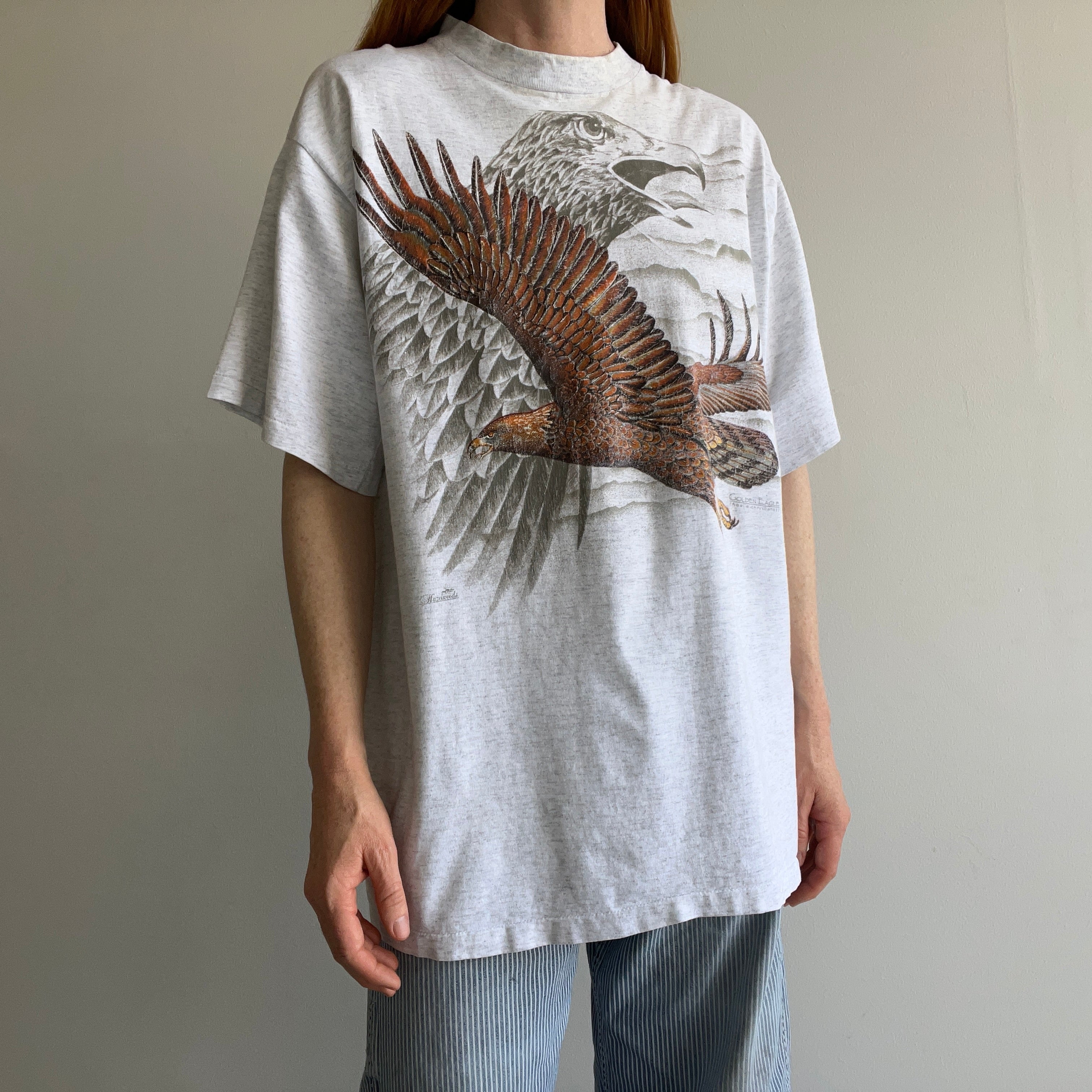 1990s Golden Eagle Heavyweight Cotton T-Shirt