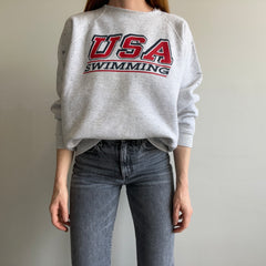 1980s USA Swimming Sweatshirt by Discus