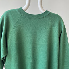 1990s Faded Green Sweatshirt