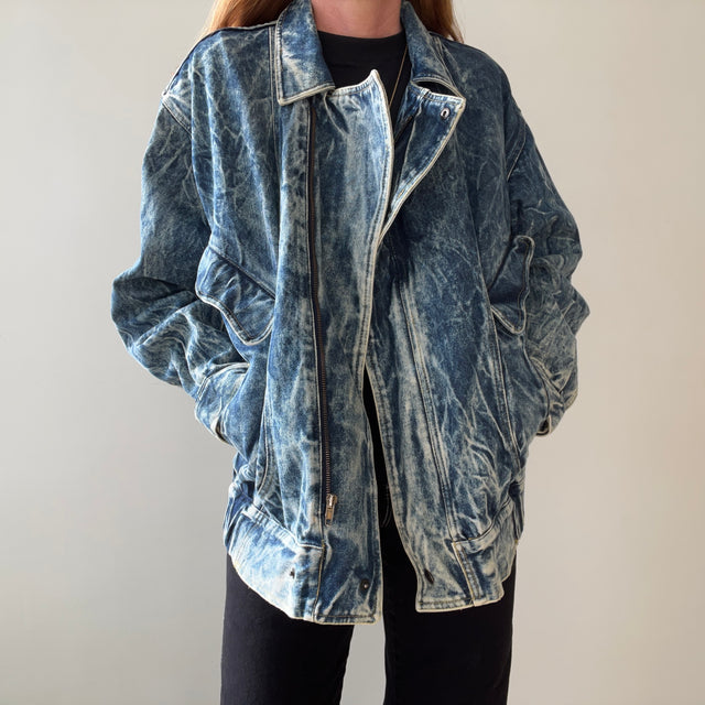 1980s/90s Acid Wash Denim Jacket