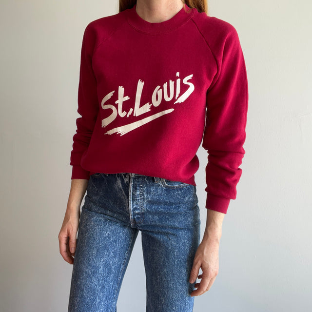 1980s St. Louis Barely Worn Sweatshirt