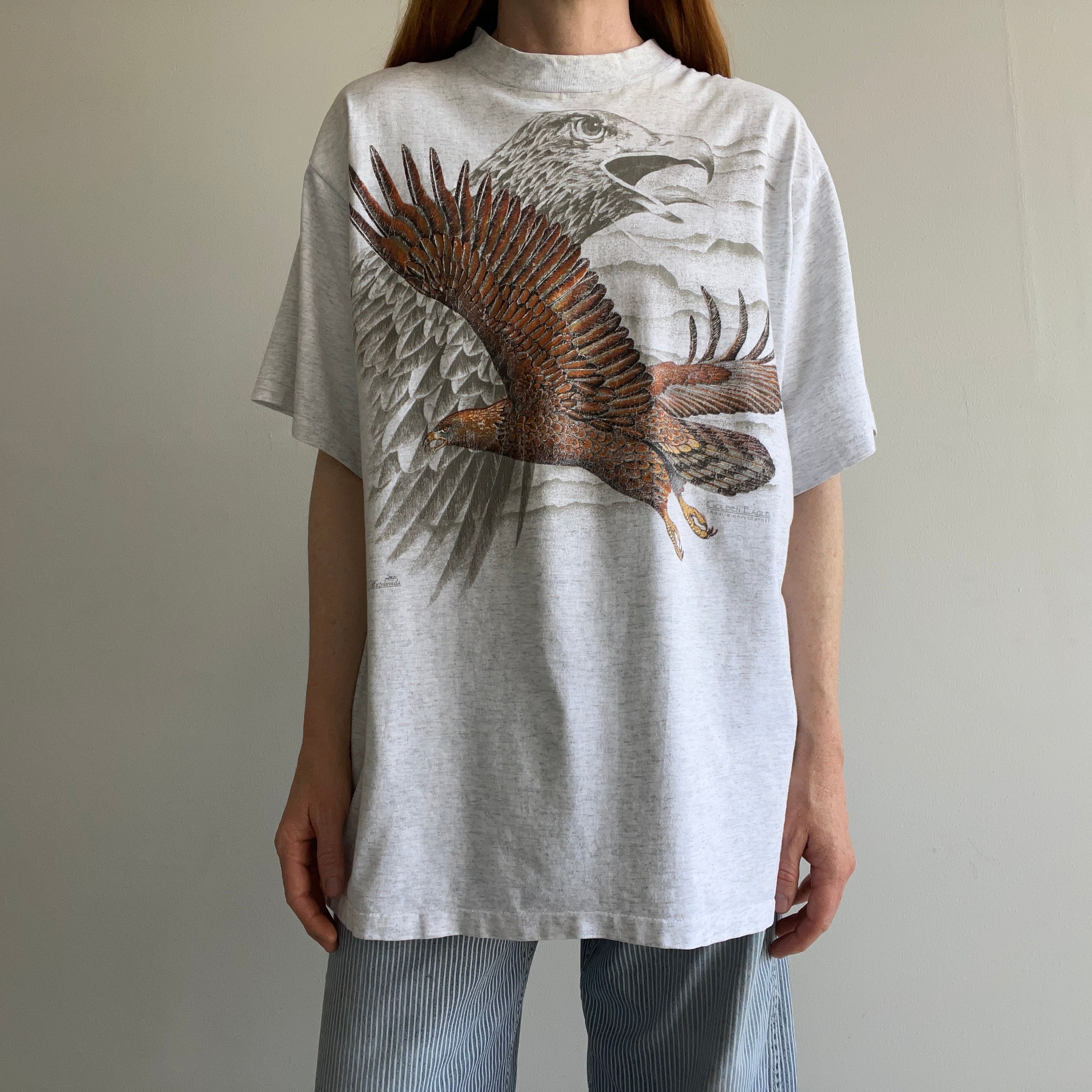 1990s Golden Eagle Heavyweight Cotton T-Shirt