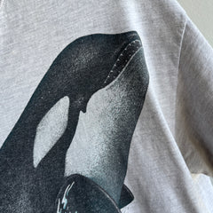 1980s Front and Back Shamu - Awwwwwww - T-Shirt - THE BACK IS BEST