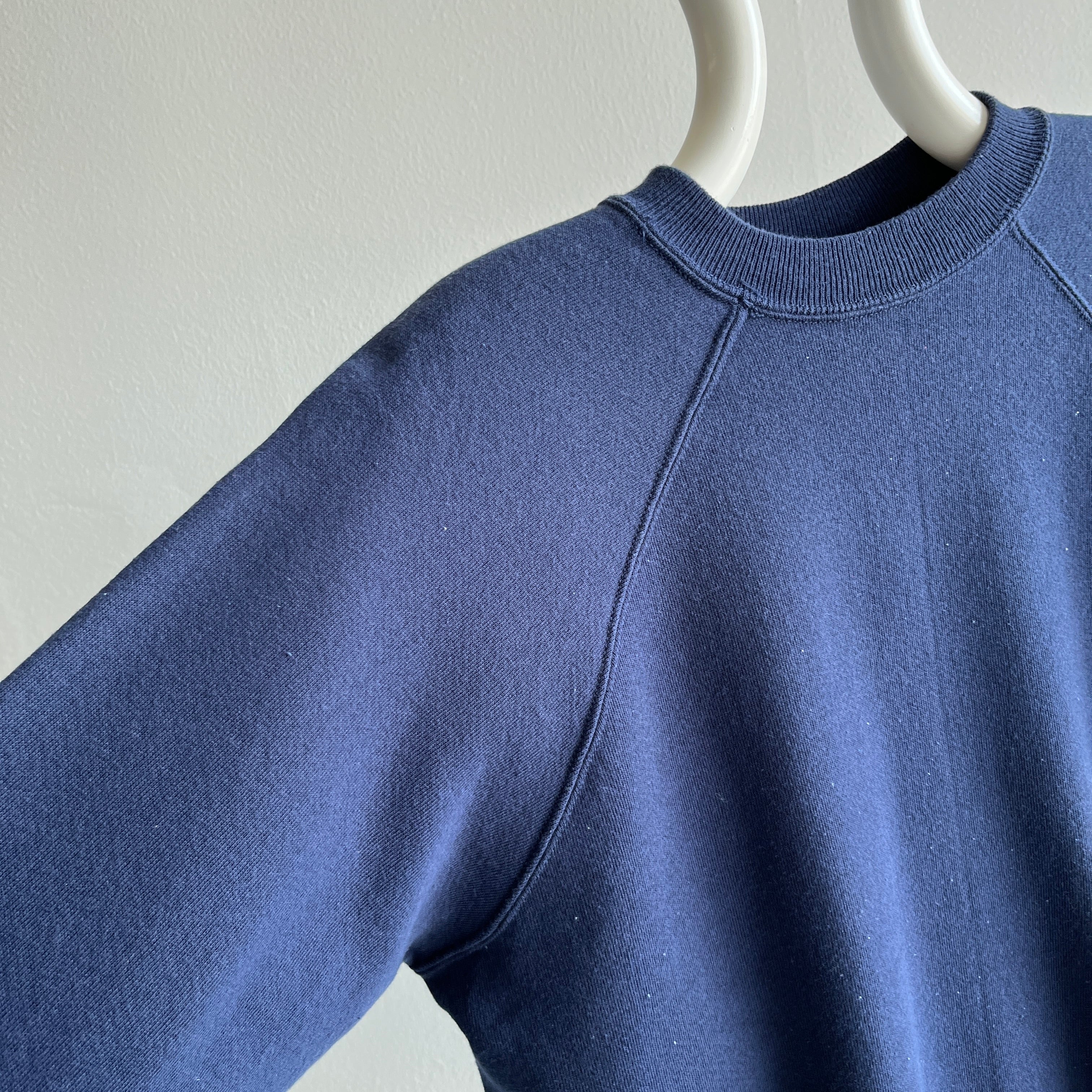 1990s Navy HHW Raglan Sweatshirt