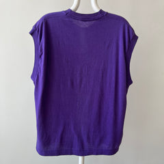T-shirt teinté de peinture noire vierge des années 00