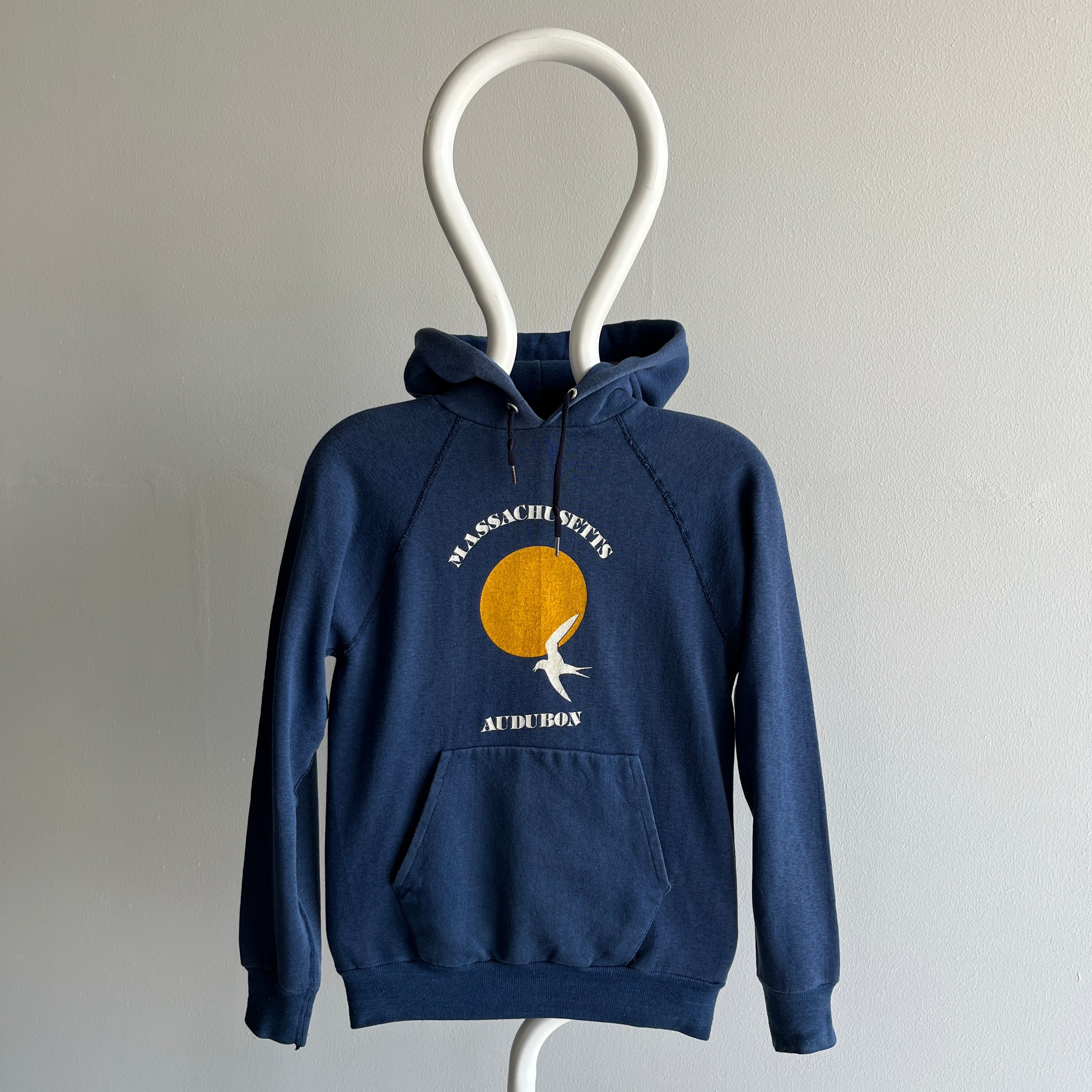 1980s Massachusetts Audubon Pullover Hoodie