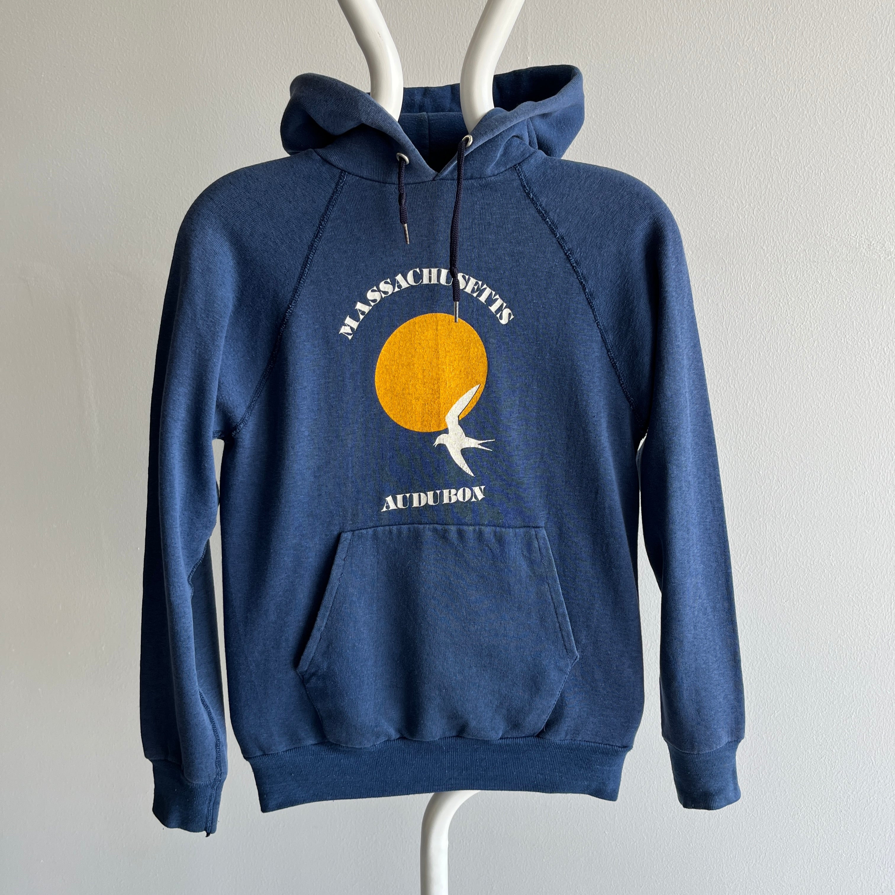 1980s Massachusetts Audubon Pullover Hoodie