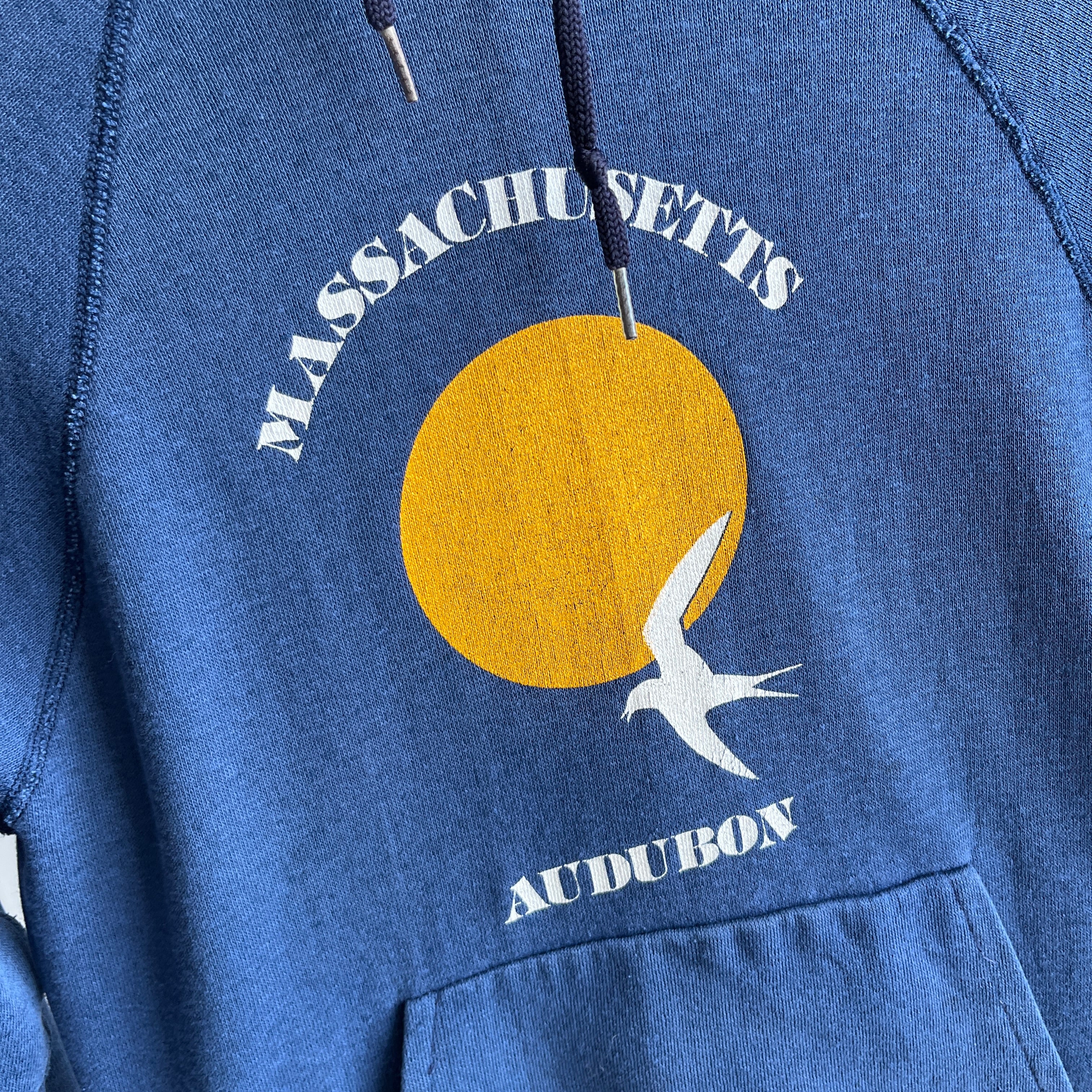 1980s Massachusetts Audubon Pullover Hoodie