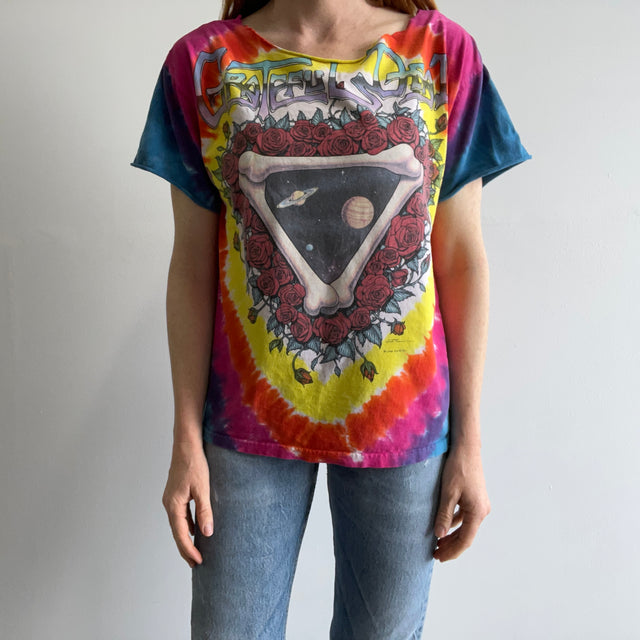 1992 Grateful Dead Front and Back Cut Neck T-Shirt