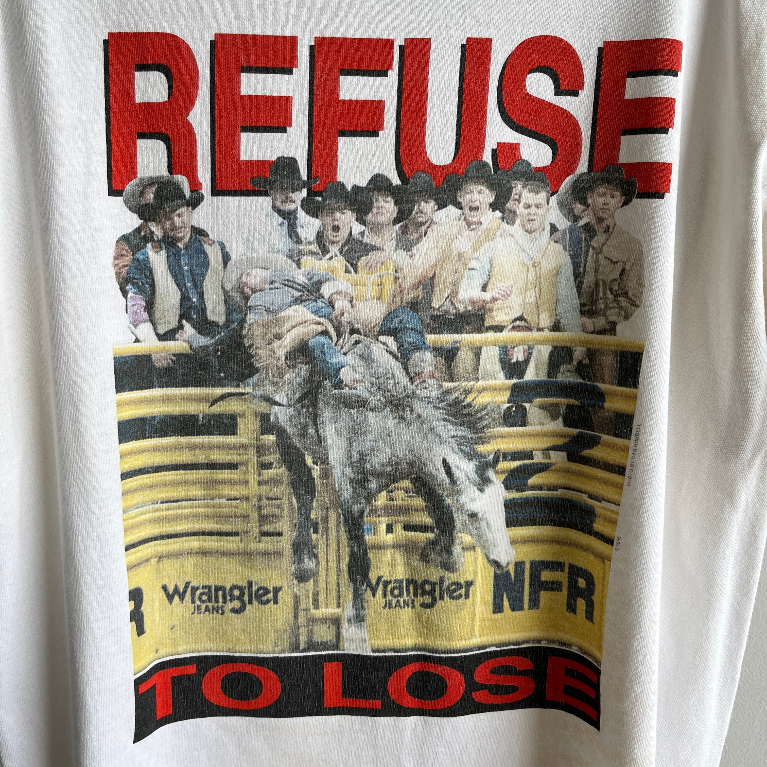 1990s Refuse To Lose - Rodeo T-Shirt