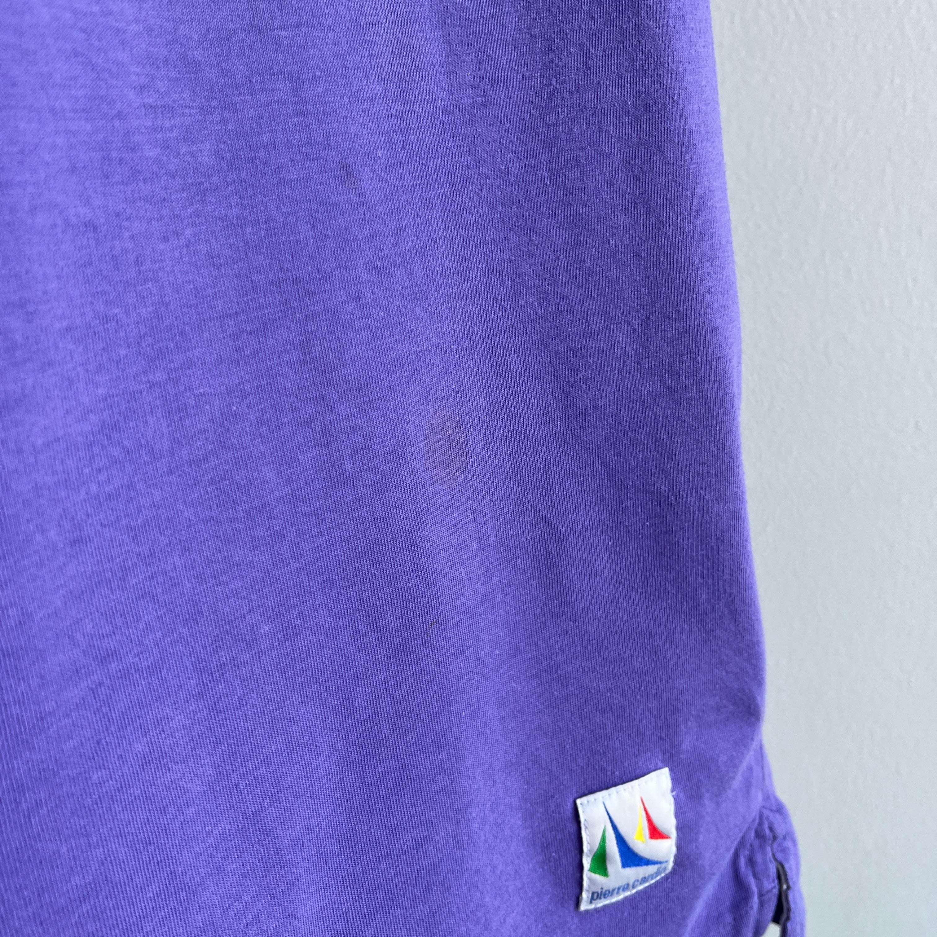 1990s Pierre Cardin Iris Henley T-shirt