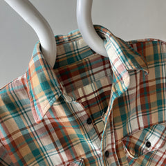 1970/80s Cotton Flannel (not flannel fabric) Shirt