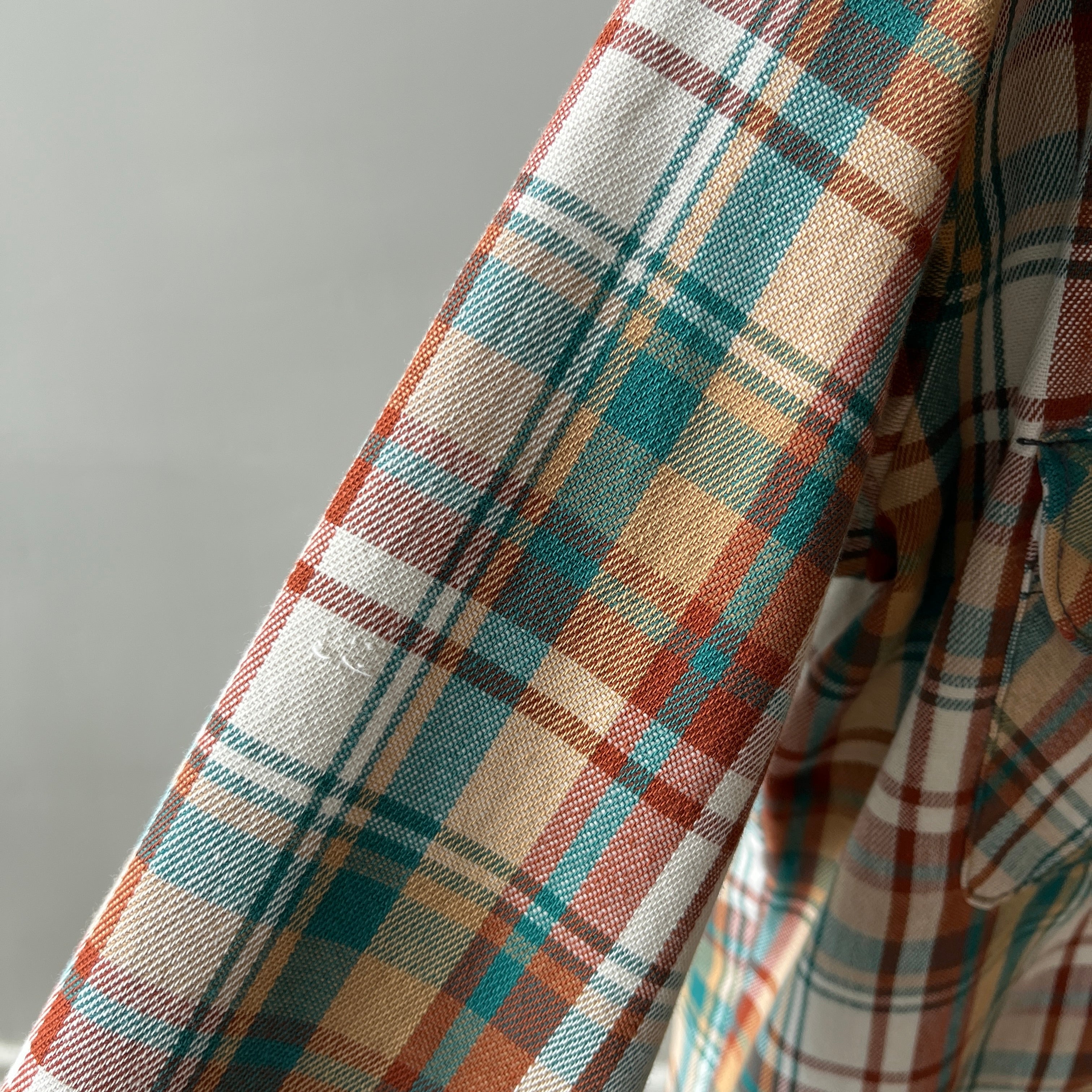 1970/80s Cotton Flannel (not flannel fabric) Shirt