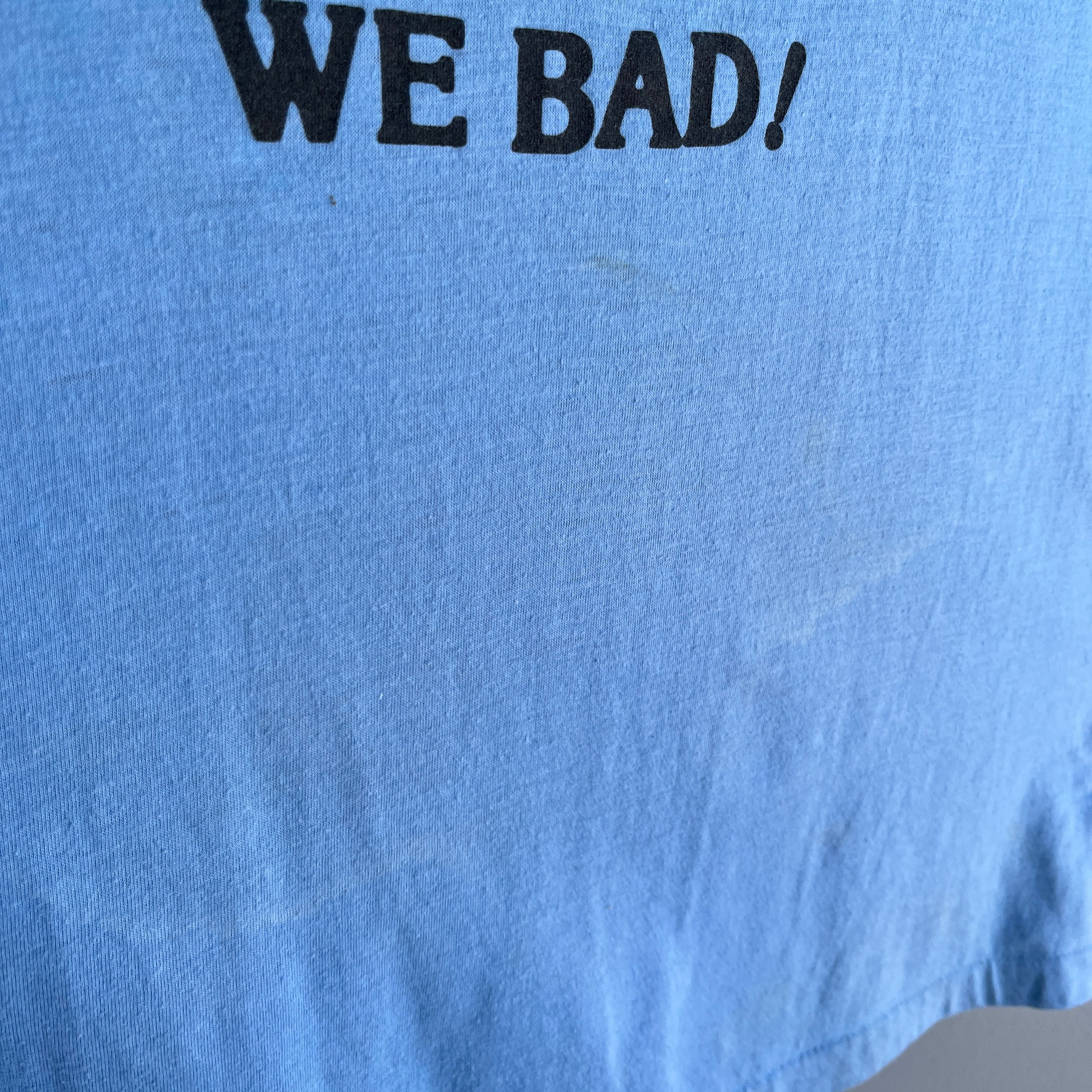 1980s Kansas City Jayhawks - That's Right, We Bad - T-Shirt
