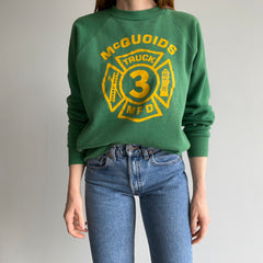 1970s McQuoids Engine and Ladder - Middletown, NY - Sweatshirt