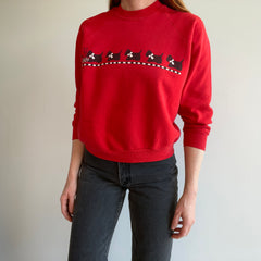 1980s Scotties on a Jerzees by Russell Raglan Sweatshirt