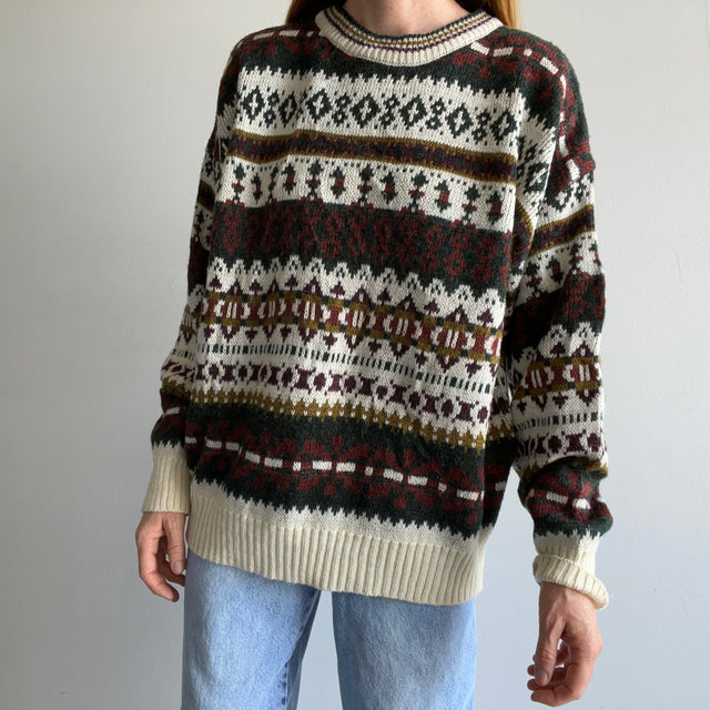 1980/90s Classic *Dad* Ski Sweater