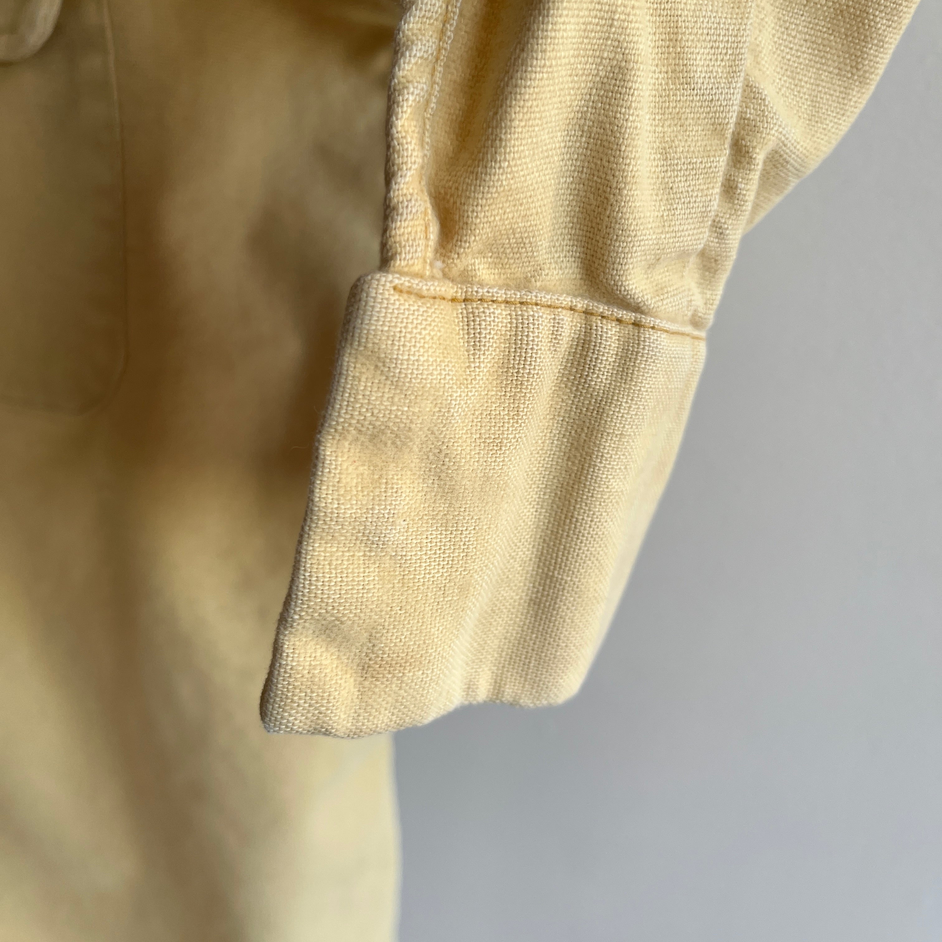 1970s The Woodsman Klondike Super Soft Chamois or Moleskin Cotton Flannel