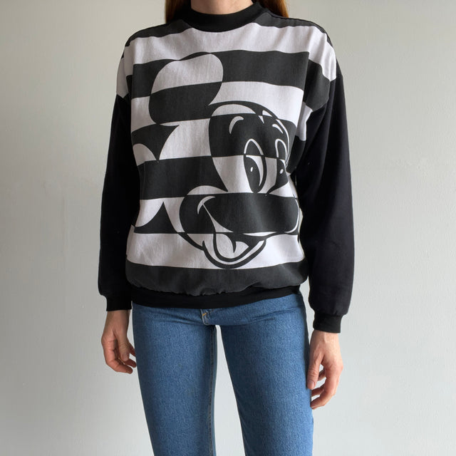 1980s Mickey Mouse Two Tone Sweatshirt