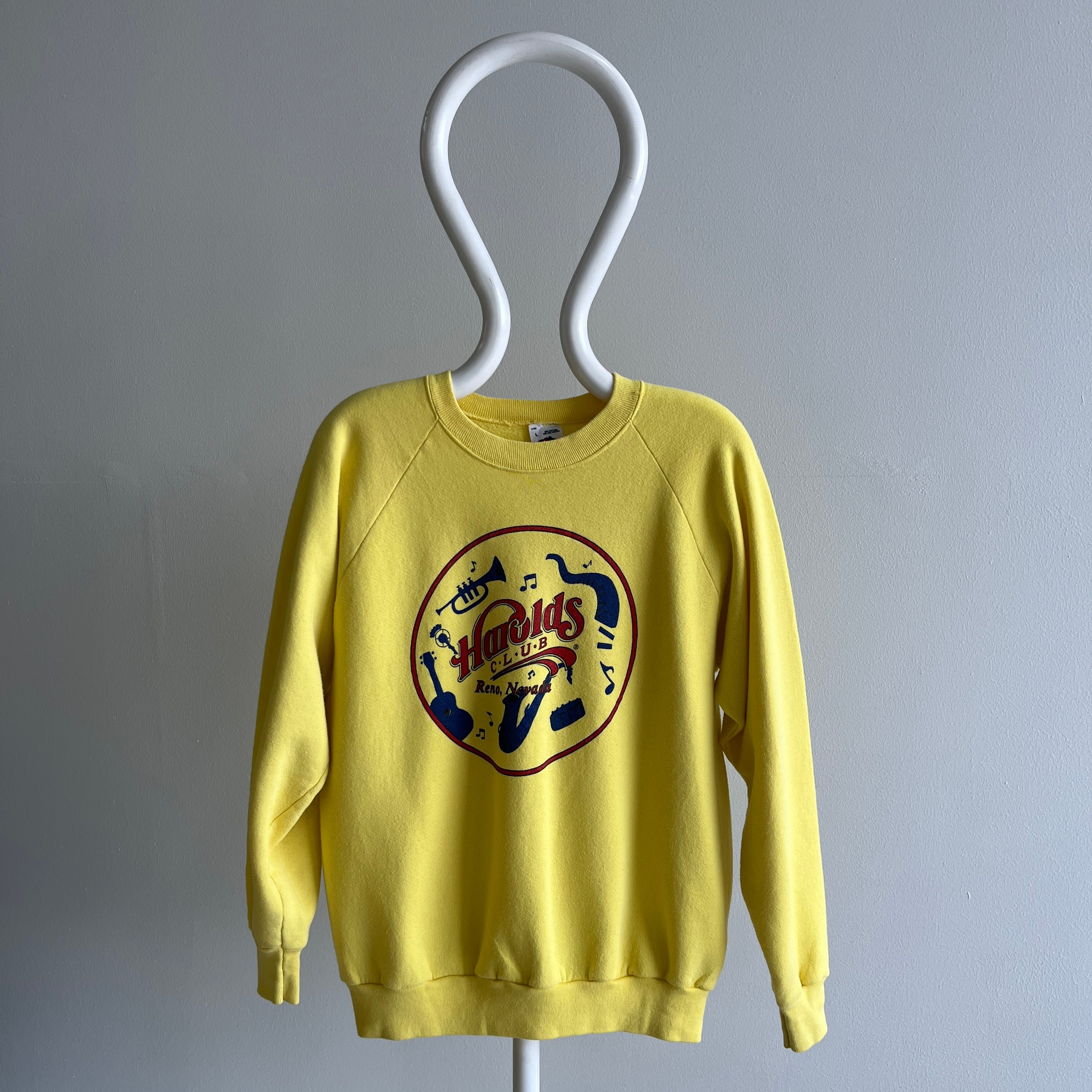 1980s Harold's Club - Reno, Nevada Sweatshirt by FOTL