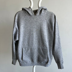 1980s Gray Pull Over Hoodie by Healthknit