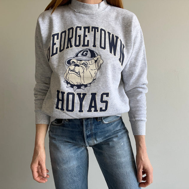 1980s Georgetown Hoyas Sweatshirt by Velva Sheen