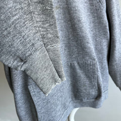 1980s Gray Pull Over Hoodie by Healthknit